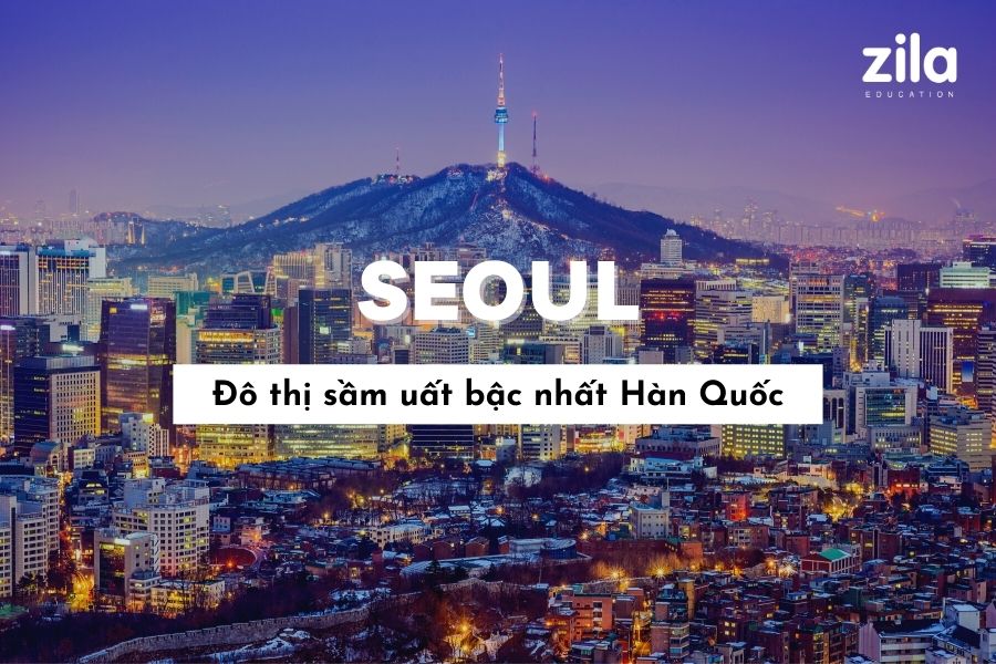 SEOUL (서울) - Đô thị sầm uất bậc nhất Hàn Quốc - Zila Education: Seoul là một thành phố rực rỡ và bận rộn, nơi có nền văn hóa độc đáo và các điểm tham quan hấp dẫn. Zila Education sẽ đưa bạn đến với những địa điểm độc đáo tại Seoul và giúp bạn trải nghiệm cảm giác đắm mình trong không khí sầm uất của đô thị này.